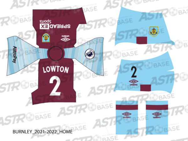 Burnley home 2021 / 2022