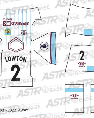 Burnley away 2021 / 2022 - Per omini HW
