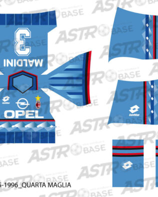 Milan 4th 1995 / 1996 - Per omini HW