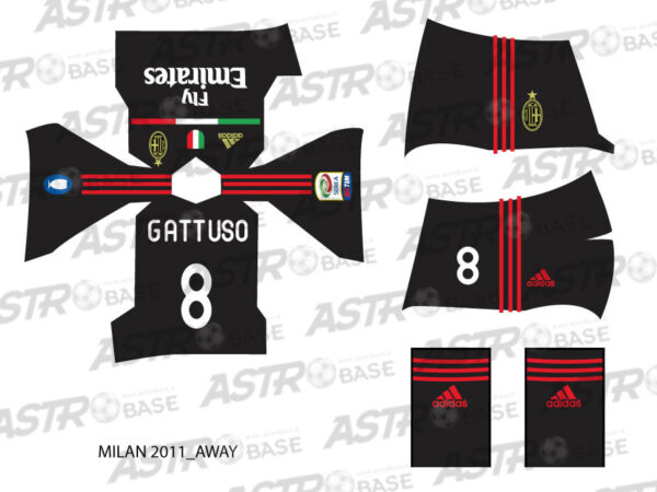 Milan away 2011
