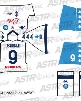 Napoli away 2020 / 2021 - Per omini 2K4