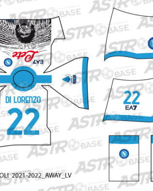 Napoli away 2021 / 2022 - Per omini 2K4