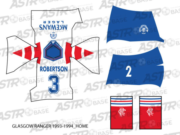 Rangers Glasgow home 1993 / 1994