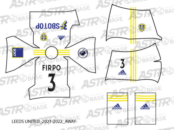 Leeds United away 2021 / 2022