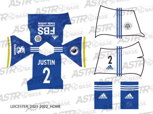 Leicester City home 2021 / 2022