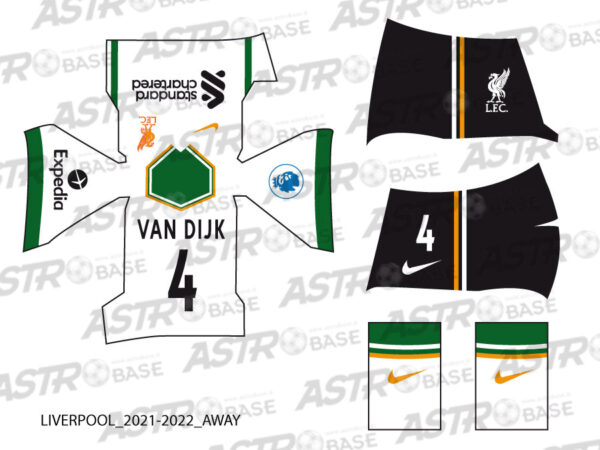 Liverpool away 2021 / 2022