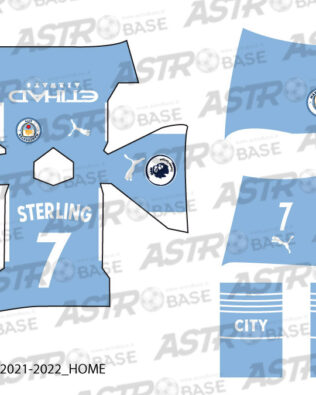 Manchester City home 2021 / 2022 - Per omini HW