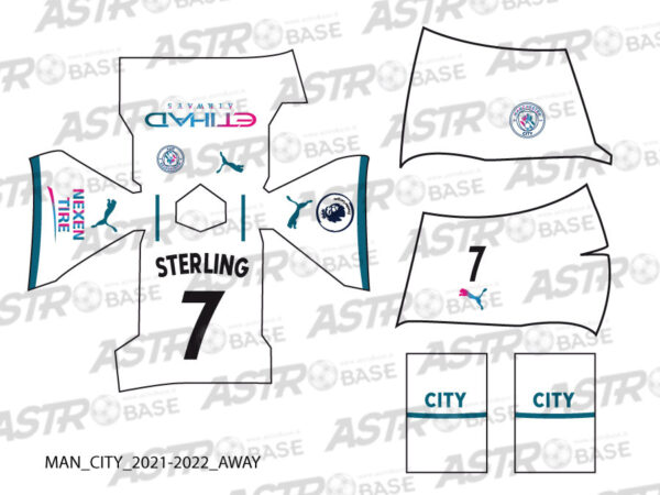 Manchester City away 2021 / 2022