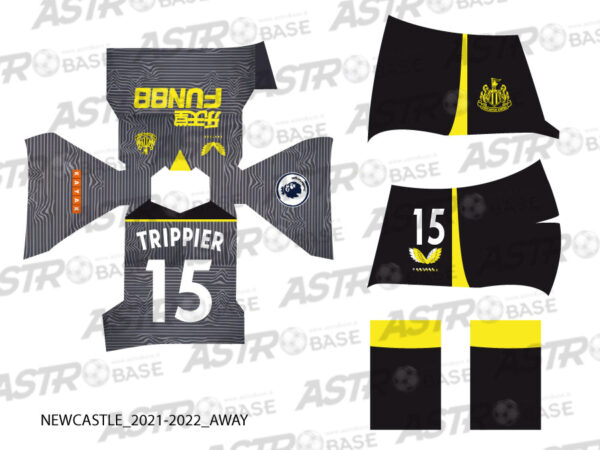Newcastle away 2021 / 2022