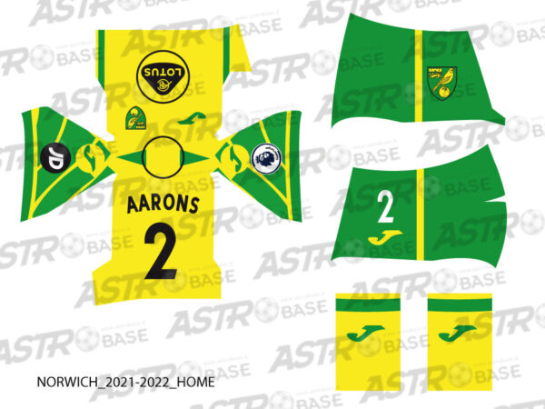 Norwich City home 2021 / 2022