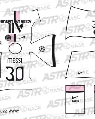 Paris Saint - Germain away 2021 / 2022 - Per omini 2K4