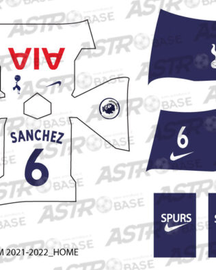 Tottenham home 2021 / 2022 - Per omini 2K4