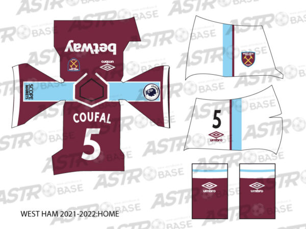 West Ham home 2021 / 2022