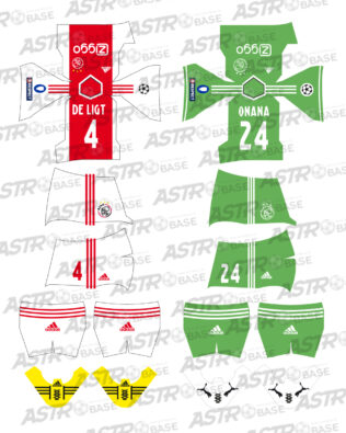 Ajax 2018 / 2019 Finalista Champions League - Per omini HW