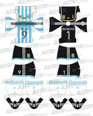 Argentina World Cup 2006 - Per omini HW