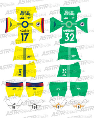 Arsenal away 2021 / 2022 - Per omini 2K4