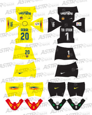 Barcellona away 2018 / 2019 - Per omini HW