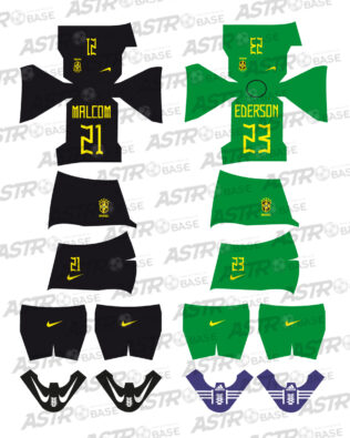 Brasile away World Cup 2022 - Per omini 2K4
