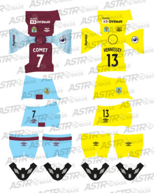 Burnley home 2021 / 2022 - Per omini 2K4