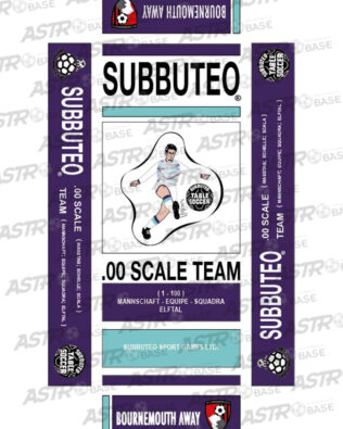 Bournemouth away 2025 - Con vassoio 10 omini
