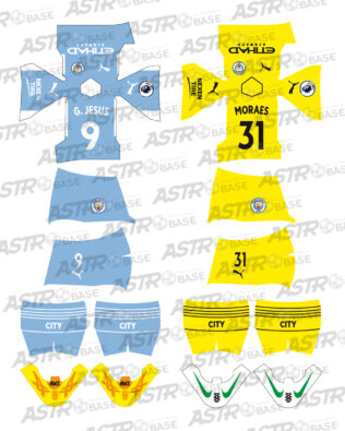 Manchester City home 2021 / 2022 - Per omini HW