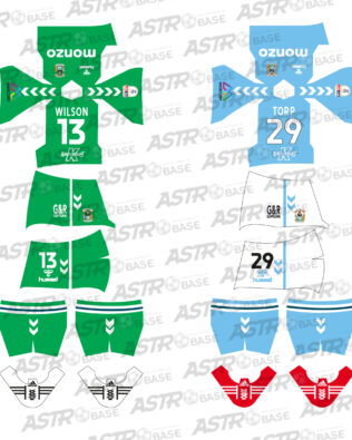 Coventry City home 2024 / 2025 - Per omini 2K4