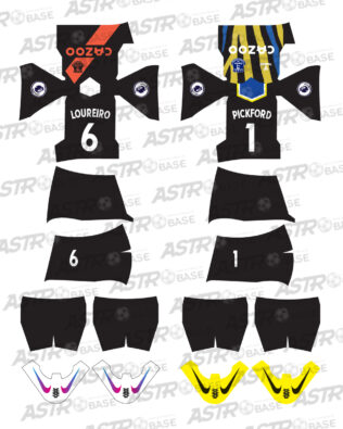 Everton away 2021 / 2022 - Per omini 2K4