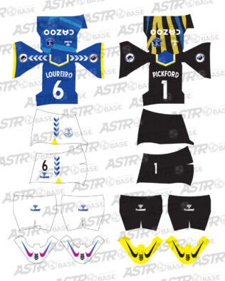 Everton home 2021 / 2022 - Per omini HW