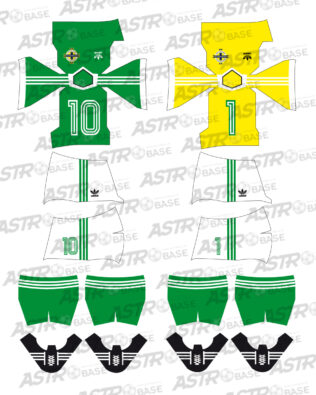 Irlanda del Nord World Cup 1982 - Per omini HW