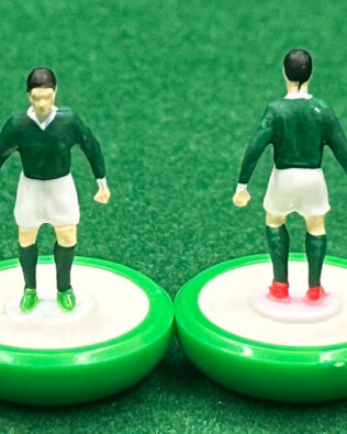 Palmeiras Mondiale per Club 2025 - Squadra + 2 riserve e 1 portierino in SCATOLA VERDE REPLICA SUBBUTEO anni 70