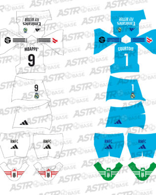 Real Madrid 2024 / 2025 - Per omini 2K4