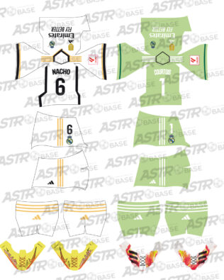 Real Madrid 2023 / 2024 - Per omini 2K4