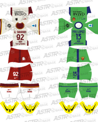 Roma away 2020 / 2021 - Per omini 2K4