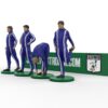 Giocatori (riserve) in riscaldamento– Accessorio dipinto a mano (set di 4 - rosso e blu) - immagine 6