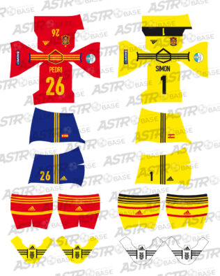 Spagna Euro 2021 - Per omini HW
