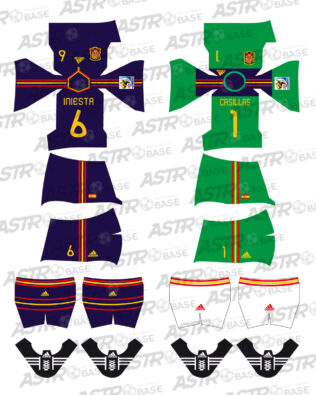 Spagna World Cup 2010 - Per omini HW