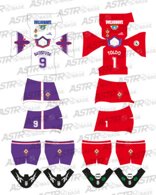 Fiorentina Vincitrice Coppa Italia 1995 / 1996 - Per omini HW