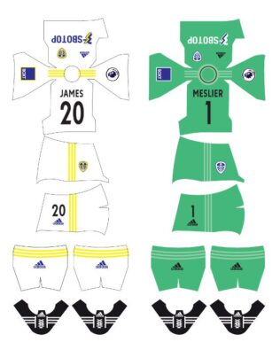 Leeds United away 2021 / 2022 - Per omini 2K4