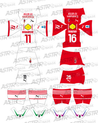 Milan away 2021 / 2022 - Per omini 2K4