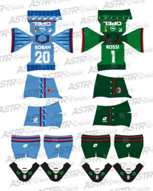 Milan 4th 1995 / 1996 - Per omini HW