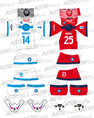 Napoli Maradona away 2021 / 2022 - Per omini 2K4