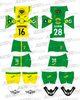Norwich City home 2021 / 2022 - Per omini 2K4