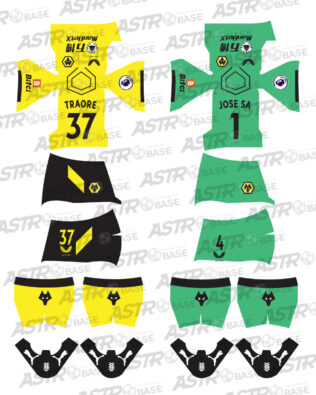 Wolverhampton home 2021 / 2022 - Per omini 2K4