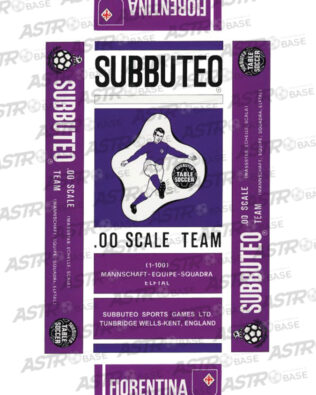 Fiorentina SUBBUTEO - Con vassoio 12 omini