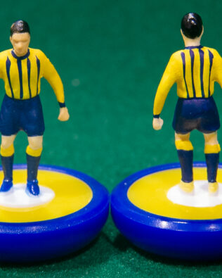 Juve Stabia 2026 - Squadra in scatola REPLICA COLORATA SUBBUTEO (sul coperchio nome e omino della squadra contenuta)