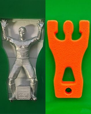 Portieri per CALCIO TAVOLO (in metallo e stampati 3D)
