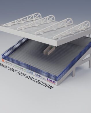 Recinzioni Grand One Tier - Blu