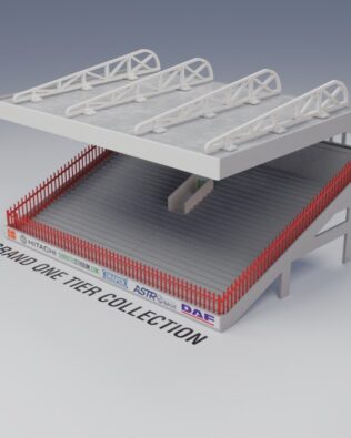 Recinzioni Grand One Tier - Rosso