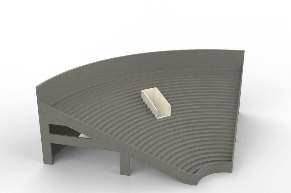 Tribuna Grand One Tier Corner Rif 9