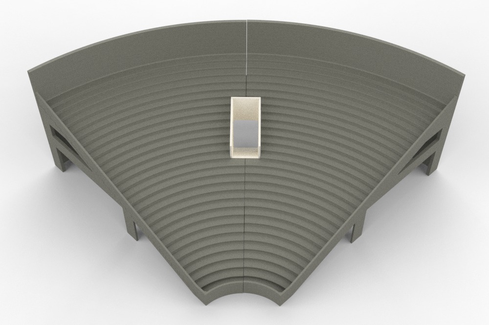 Tribuna Grand One Tier Corner Rif 9